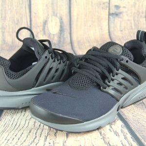 Nike Air Presto GS Black Dark Grey Running Shoes